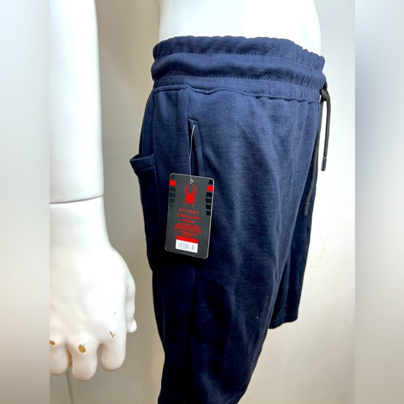 SPYDER MENS MEDIUM, NAVY BLUE, LOUNGE WEAR - Picture 4 of 11